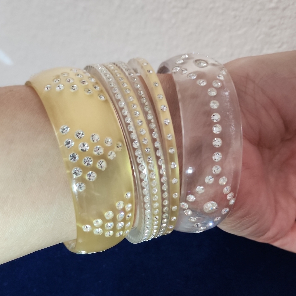 Gold and Silver Bangle Set